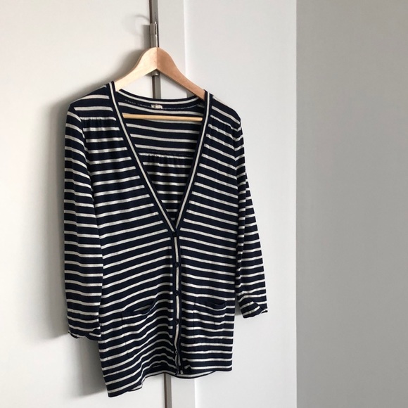 Jcrew Lightweight button down cotton top/cardigan - Picture 5 of 5